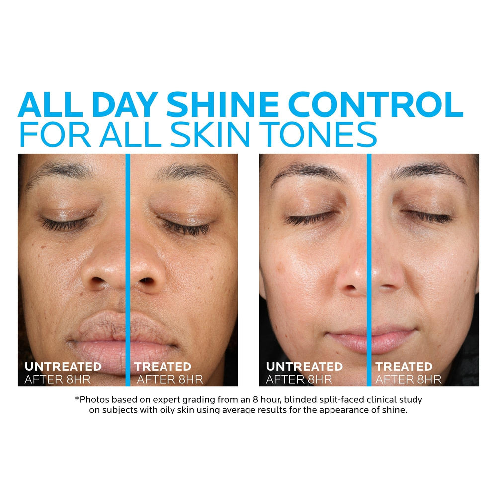 Effaclar cleanser close-up showing salicylic acid action for clearer pores.