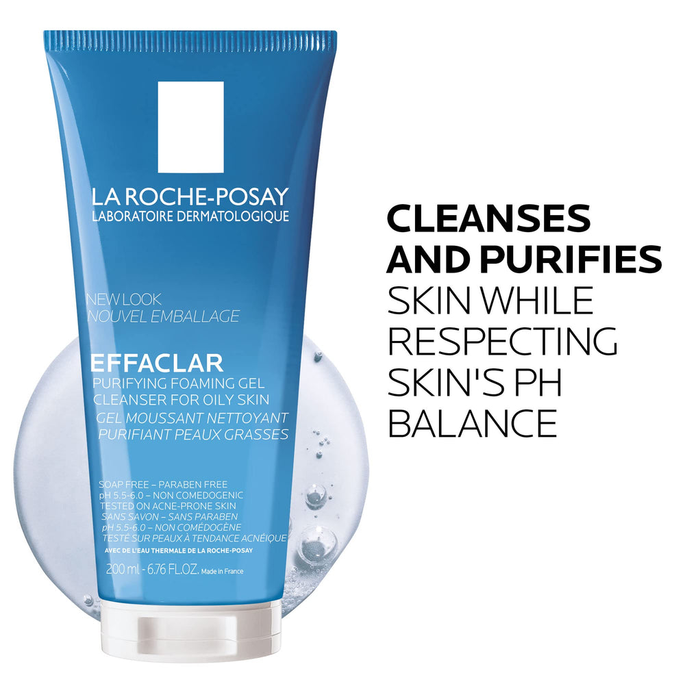 La Roche-Posay Effaclar zinc pidolate ingredient close-up.