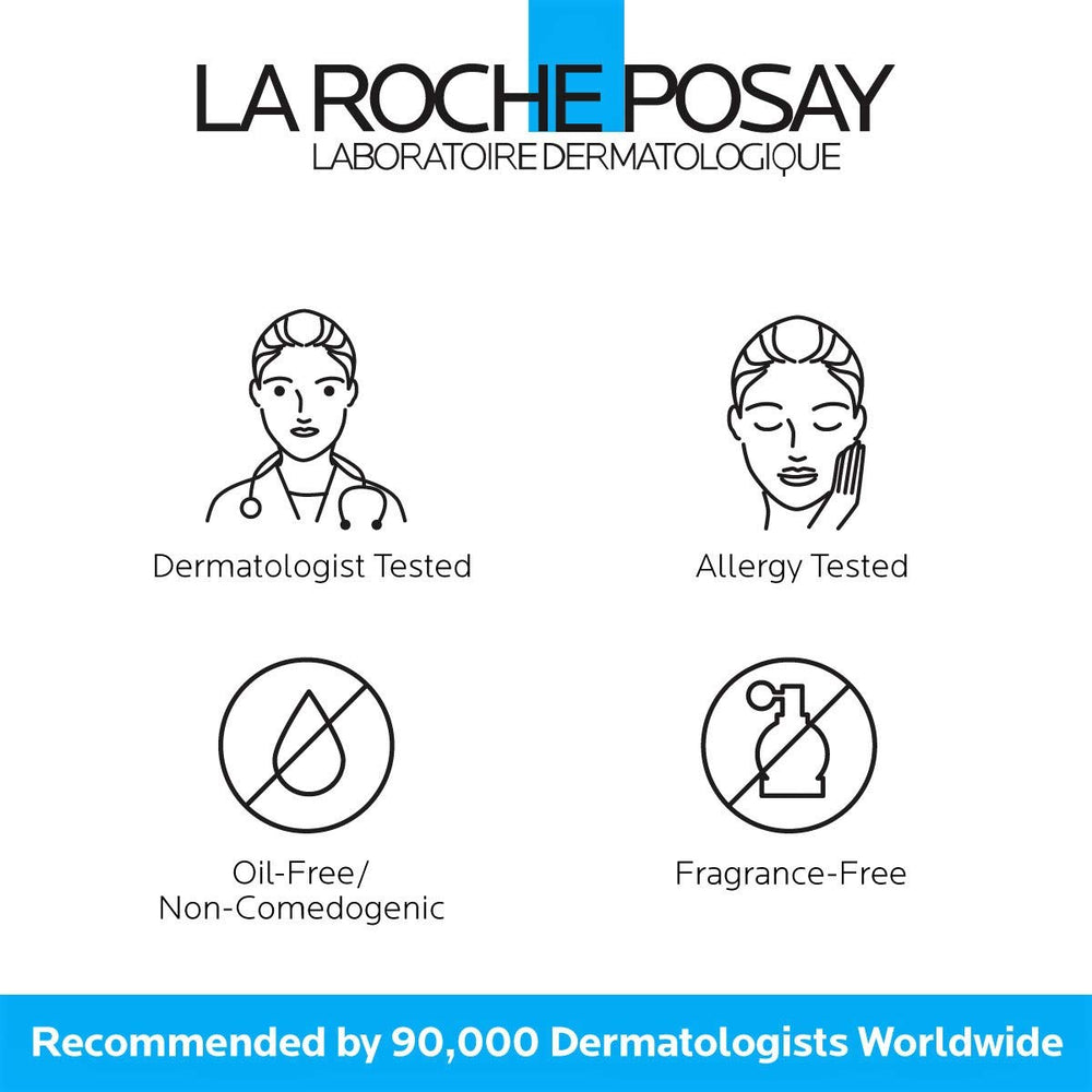 La Roche-Posay fragrance-free formula suitable for sensitive skin