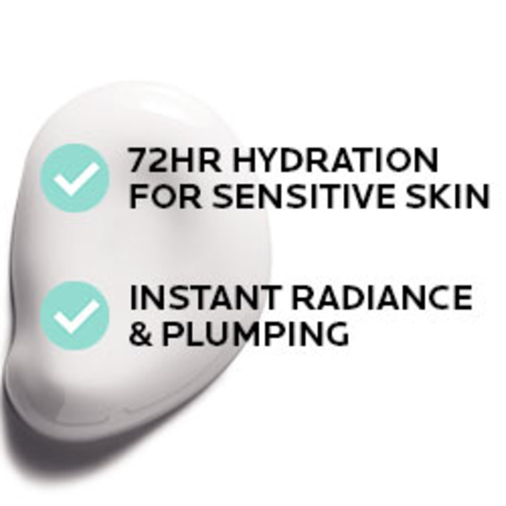Hydraphase HA Rich cream texture close-up shows rich yet non-greasy finish