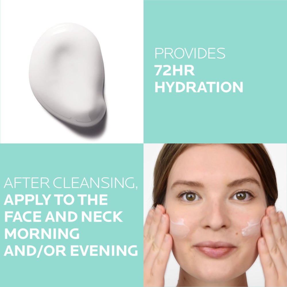 Morning and evening use scene for daily Hydraphase hydration