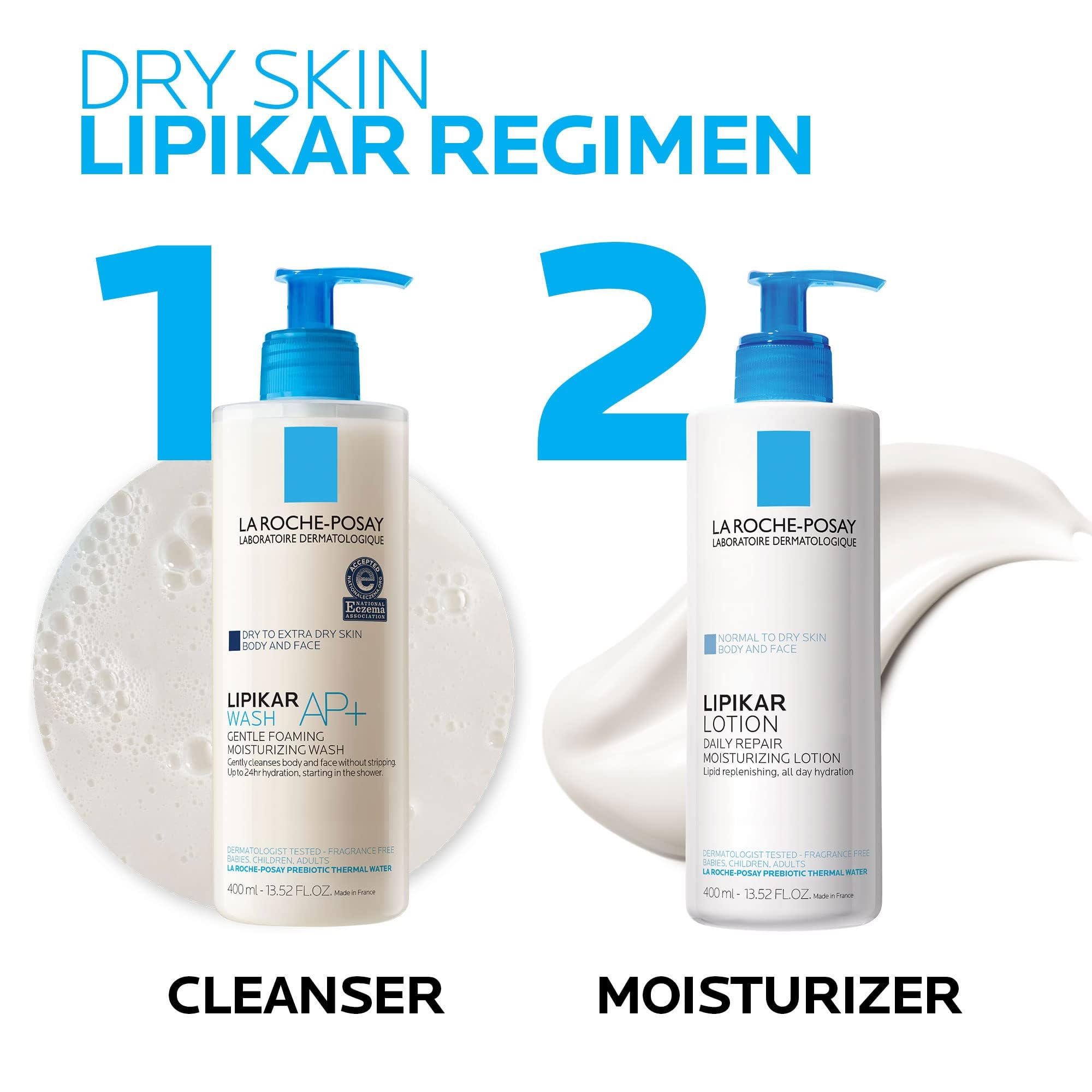 Envasado de Lipikar sin fragancia para piel sensible