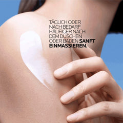 Shea butter detail highlights Lipikar Urea formula.