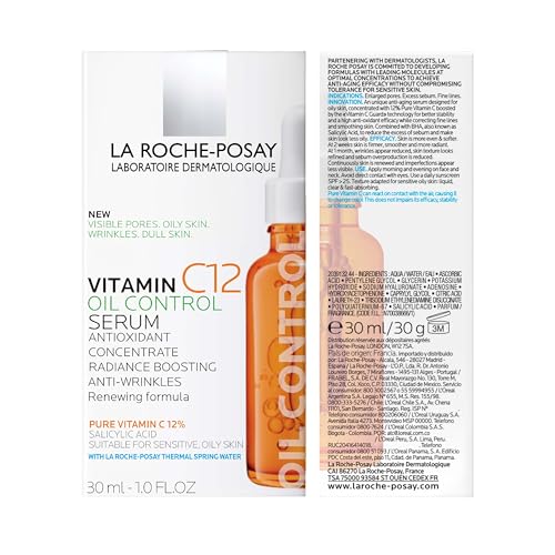 Dermatologist-tested, non-comedogenic La Roche-Posay serum for sensitive skin.