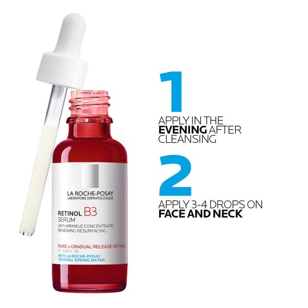Evening routine scenario with moisturizer and SPF after La Roche-Posay serum