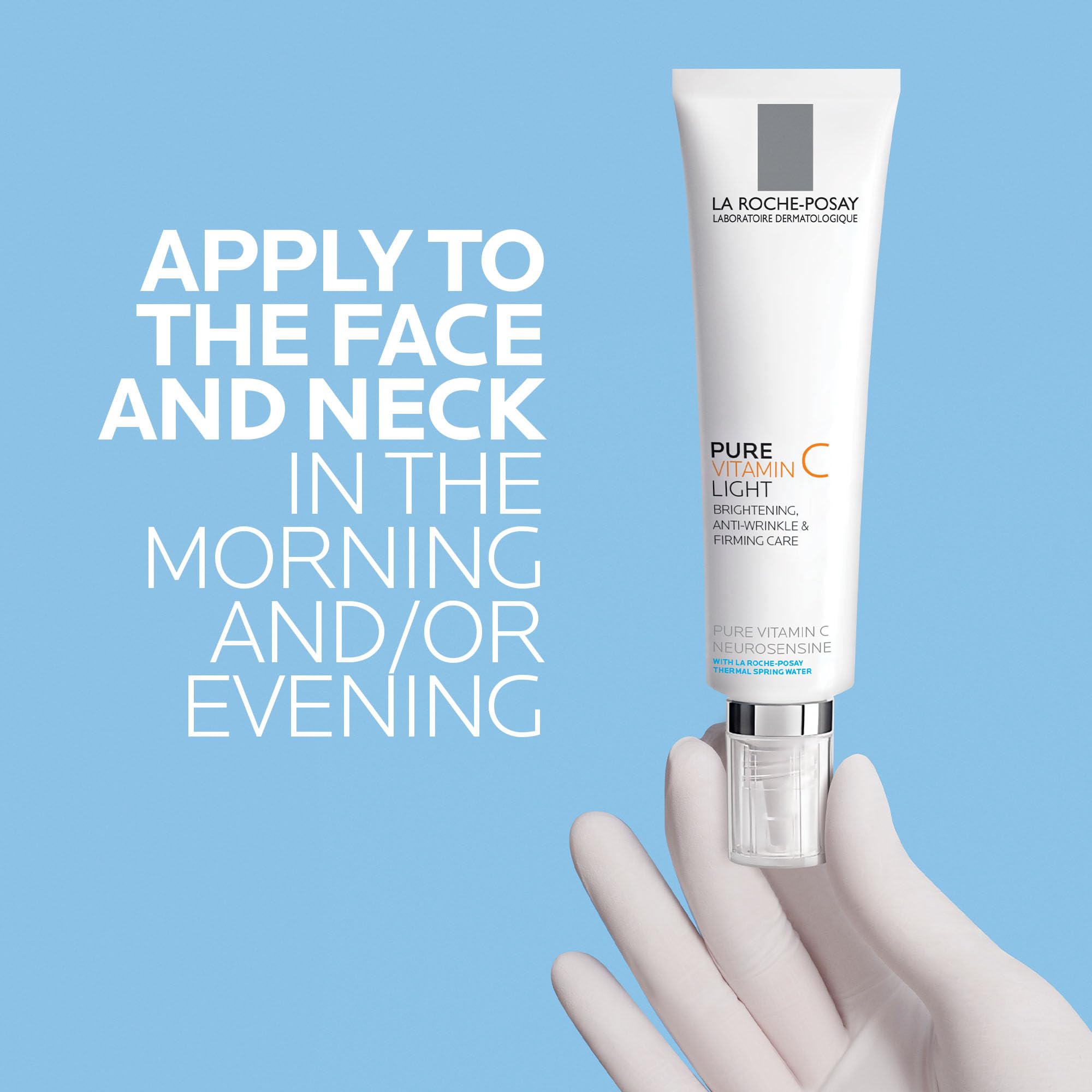 Packaging variation reflects regional design differences for La Roche-Posay Vitamin C Cream.