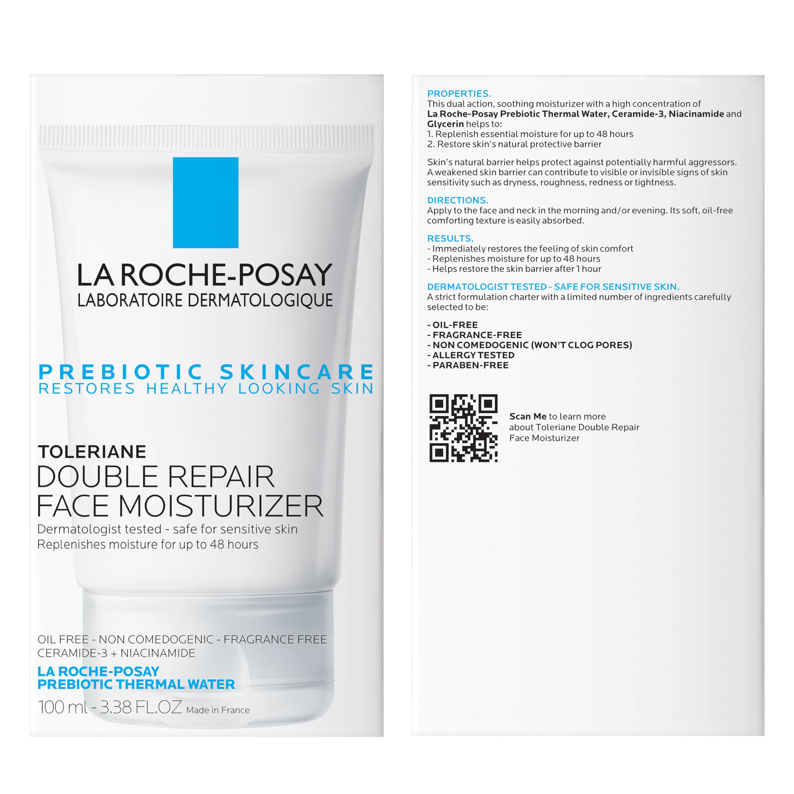 Fast-absorbing cream texture perfect for morning routines.