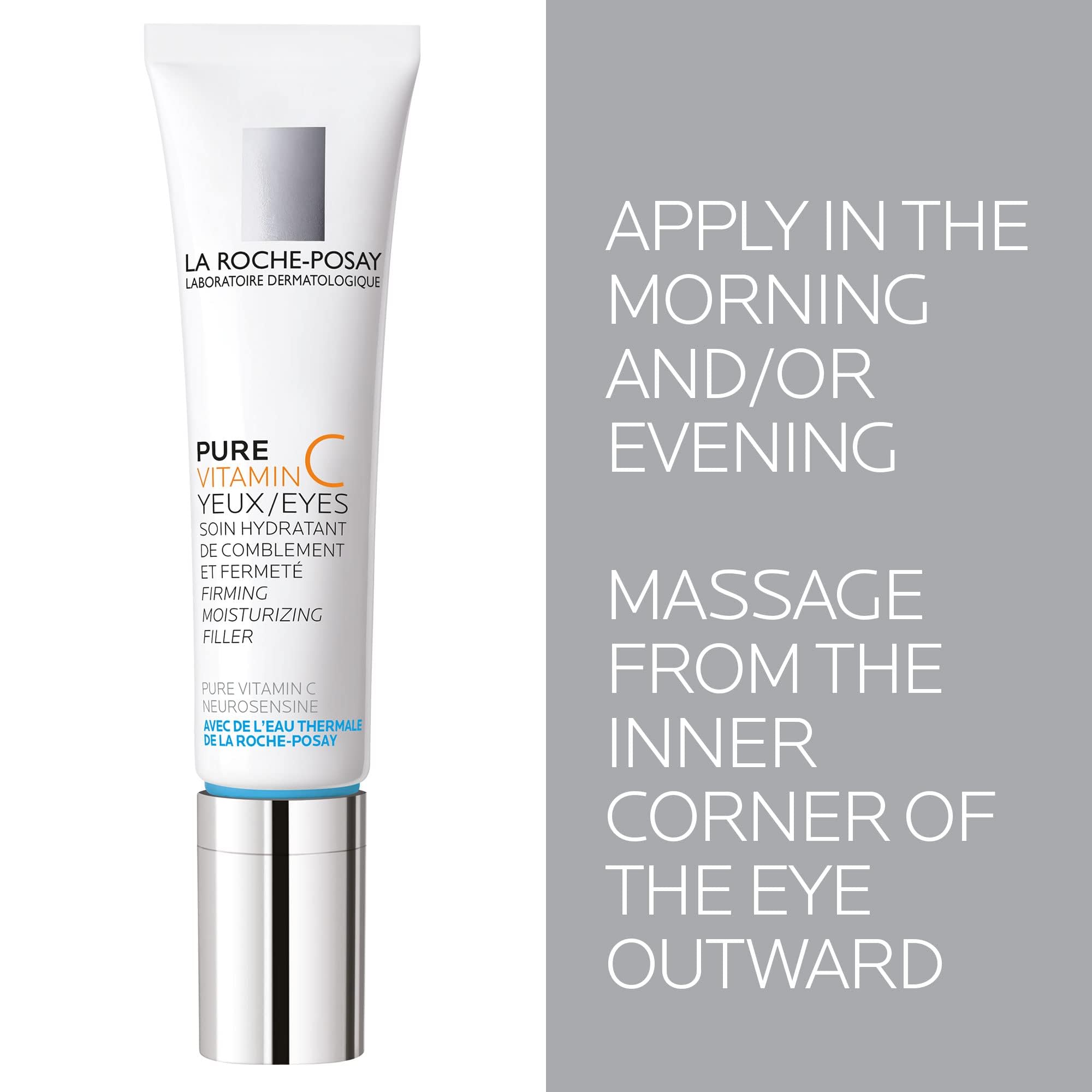 Eye-area use image demonstrating safe application around the delicate contour