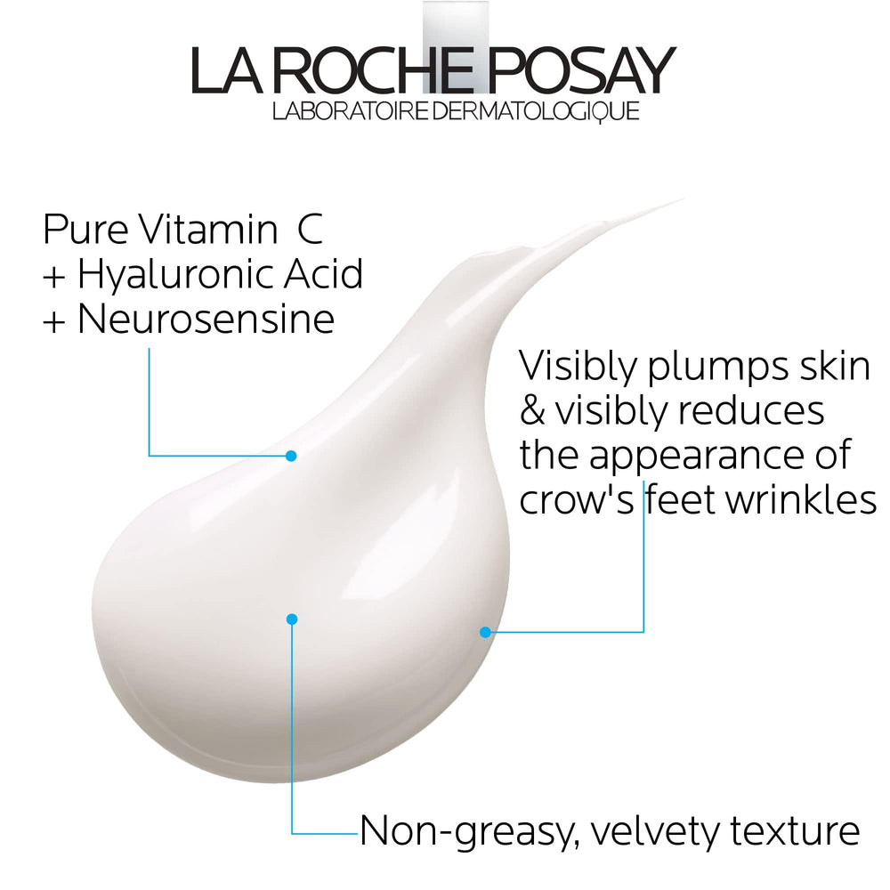 Close-up of the velvety, non-greasy texture of Redermic C eye cream