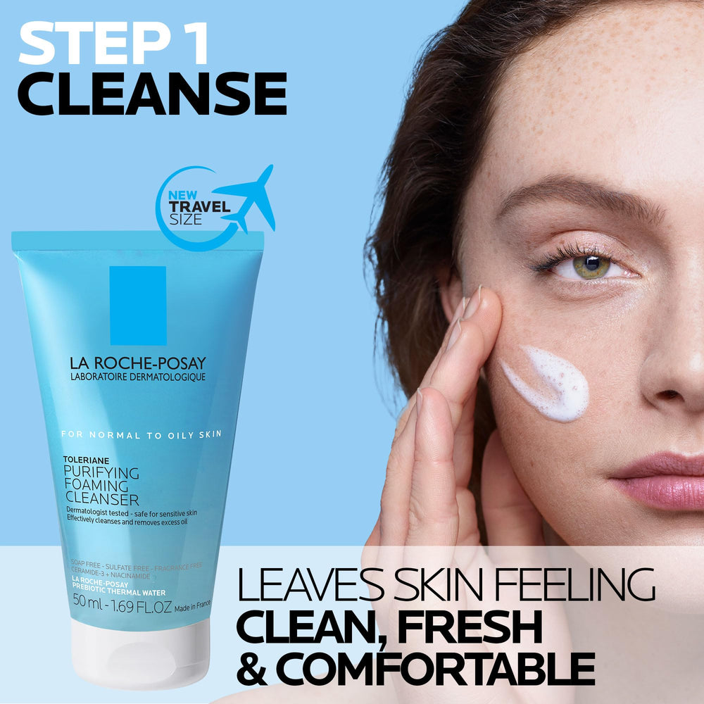 La Roche-Posay Toleraine Double Repair Moisturizer jar with lightweight hydration