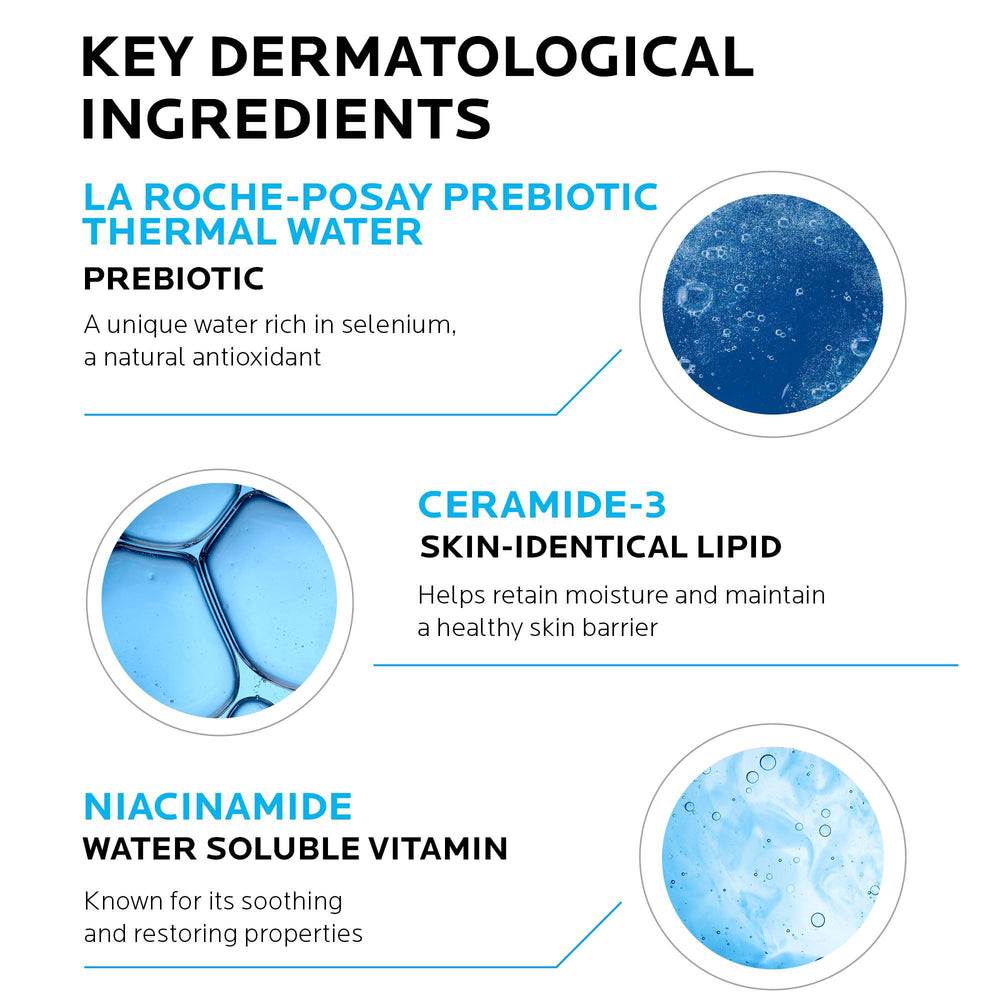 La Roche-Posay Toleraine moisturizer closeup showing lightweight texture