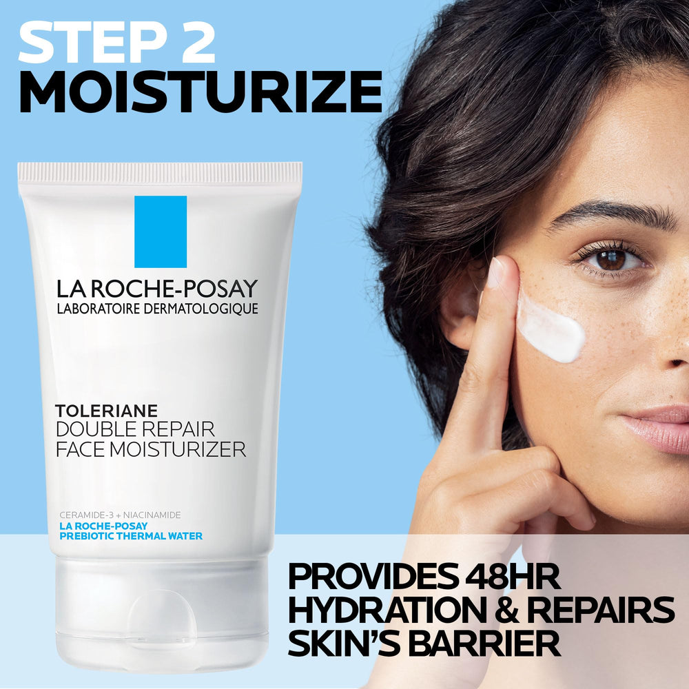Toleraine Travel Set packaging shown for on the go skincare routine