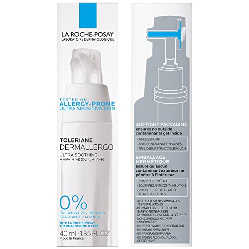 La Roche-Posay Dermallergo Ultra bottle showing clean application.