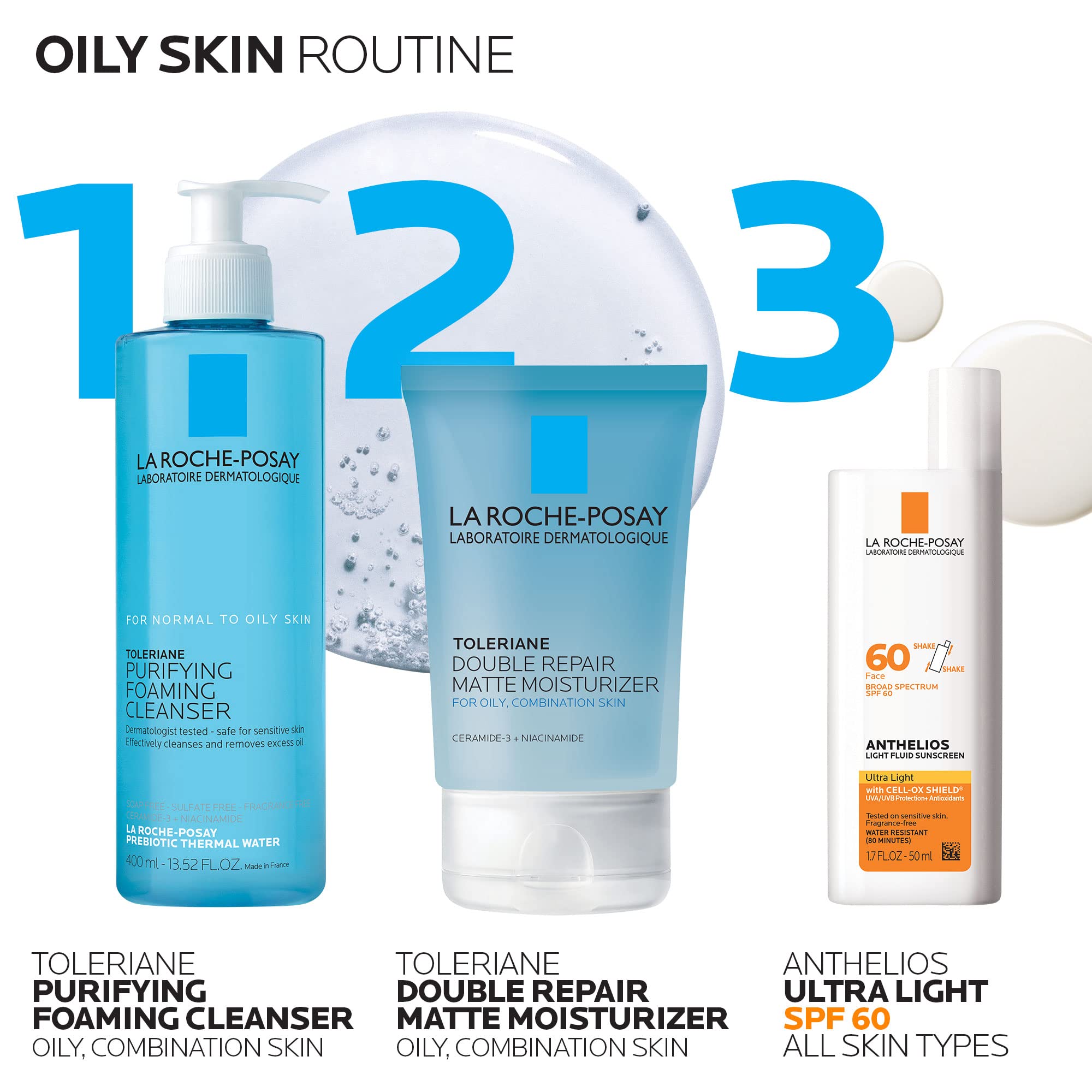 La Roche-Posay Toleriane Double Repair Matte barrier-support formula