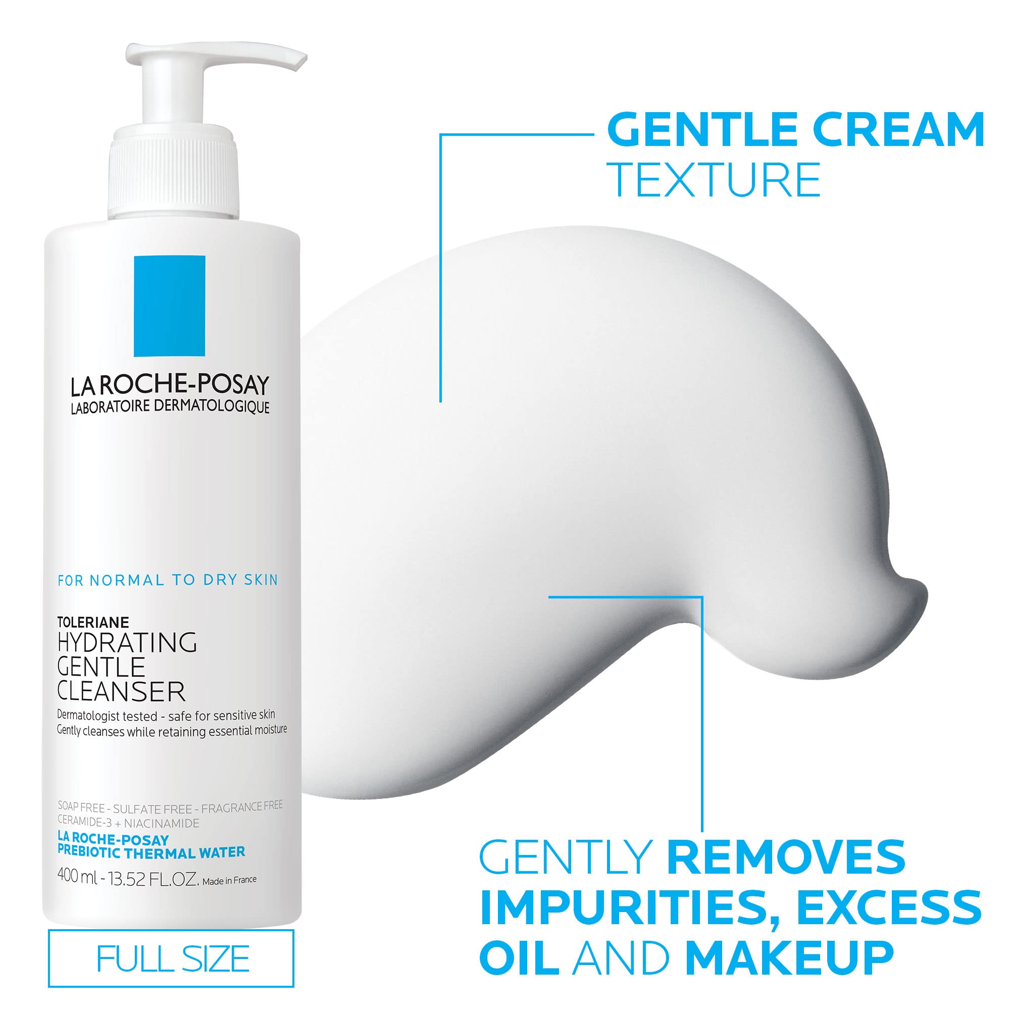 Product packaging and set box display of La Roche-Posay Toleriane kit.