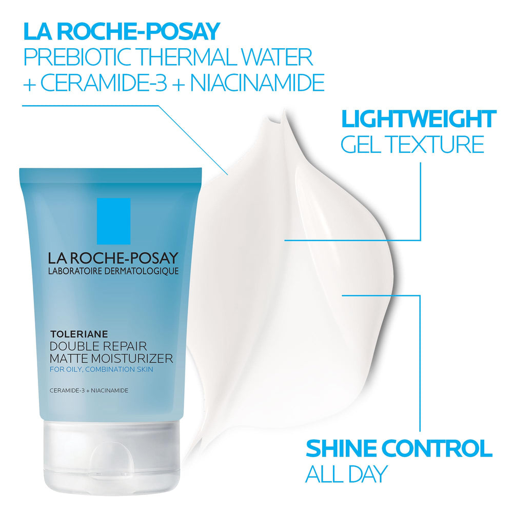 La Roche-Posay travel-size cleanser on-the-go packaging for easy refreshing skincare.