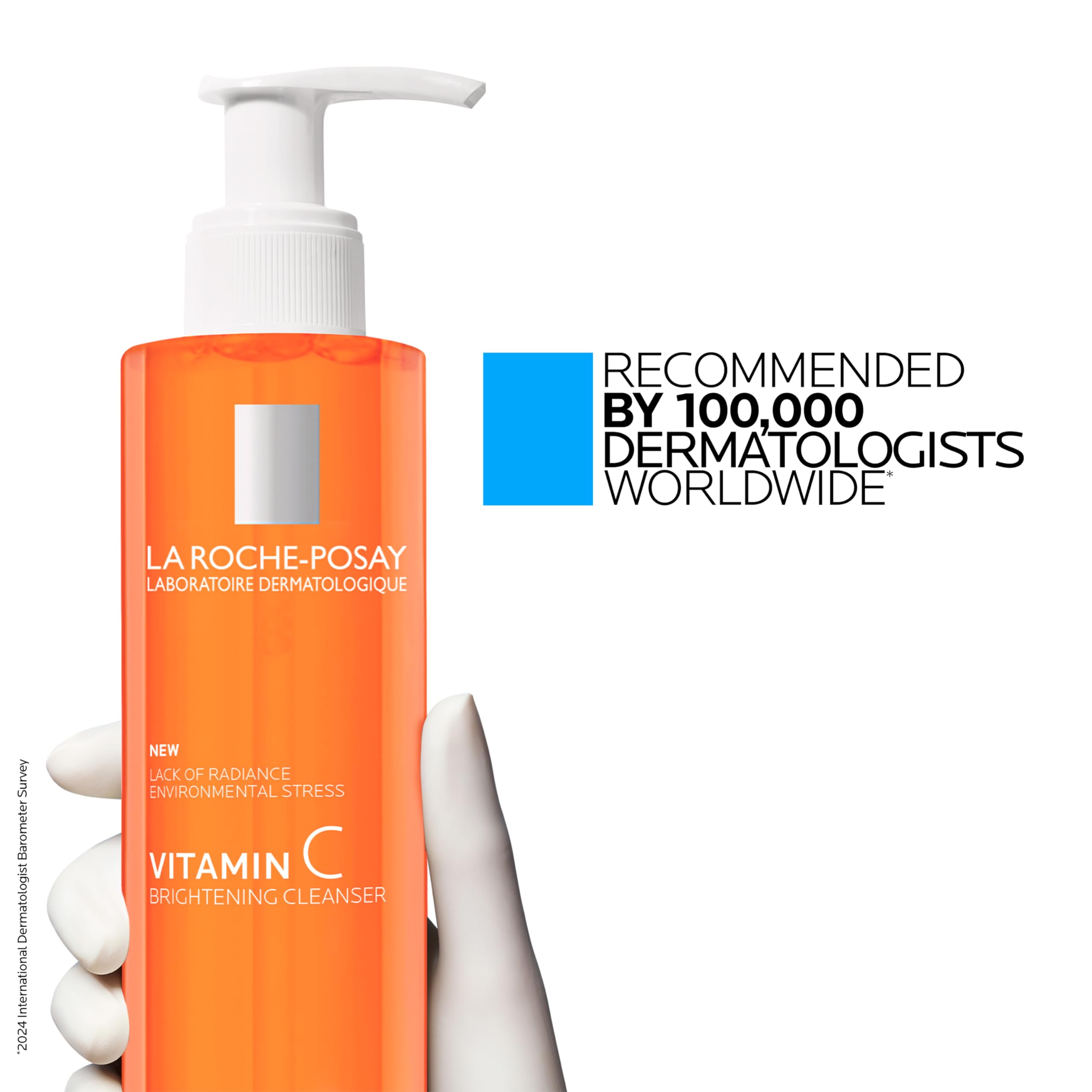 La Roche-Posay Vitamin C Brightening Face Wash unisex use — for men and women daily cleansing.