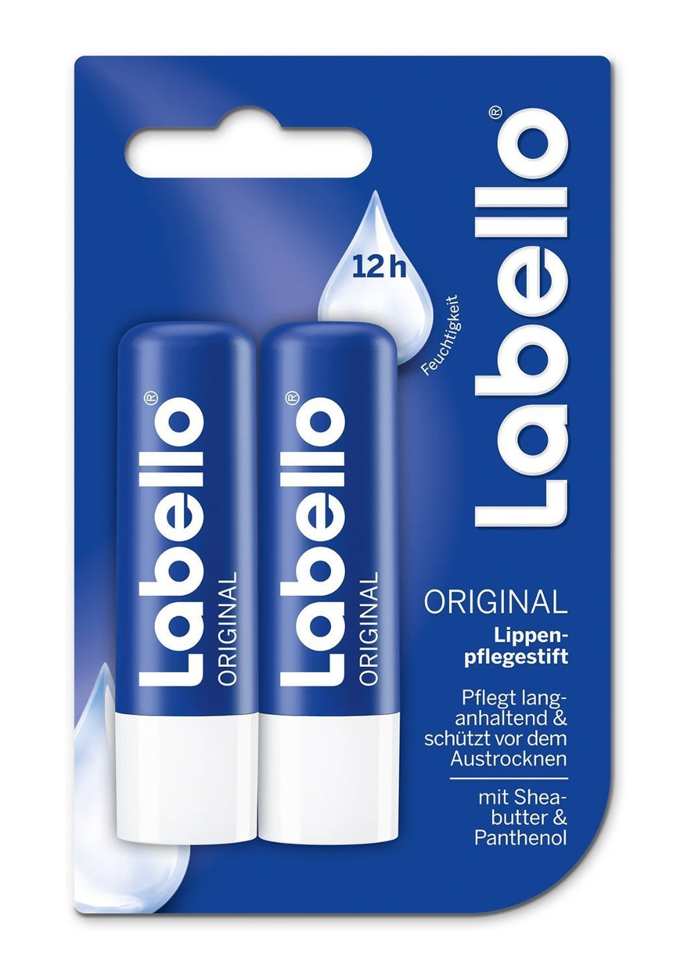 Labello bálsamo labial clásico para hidratación diaria y cuidado de labios