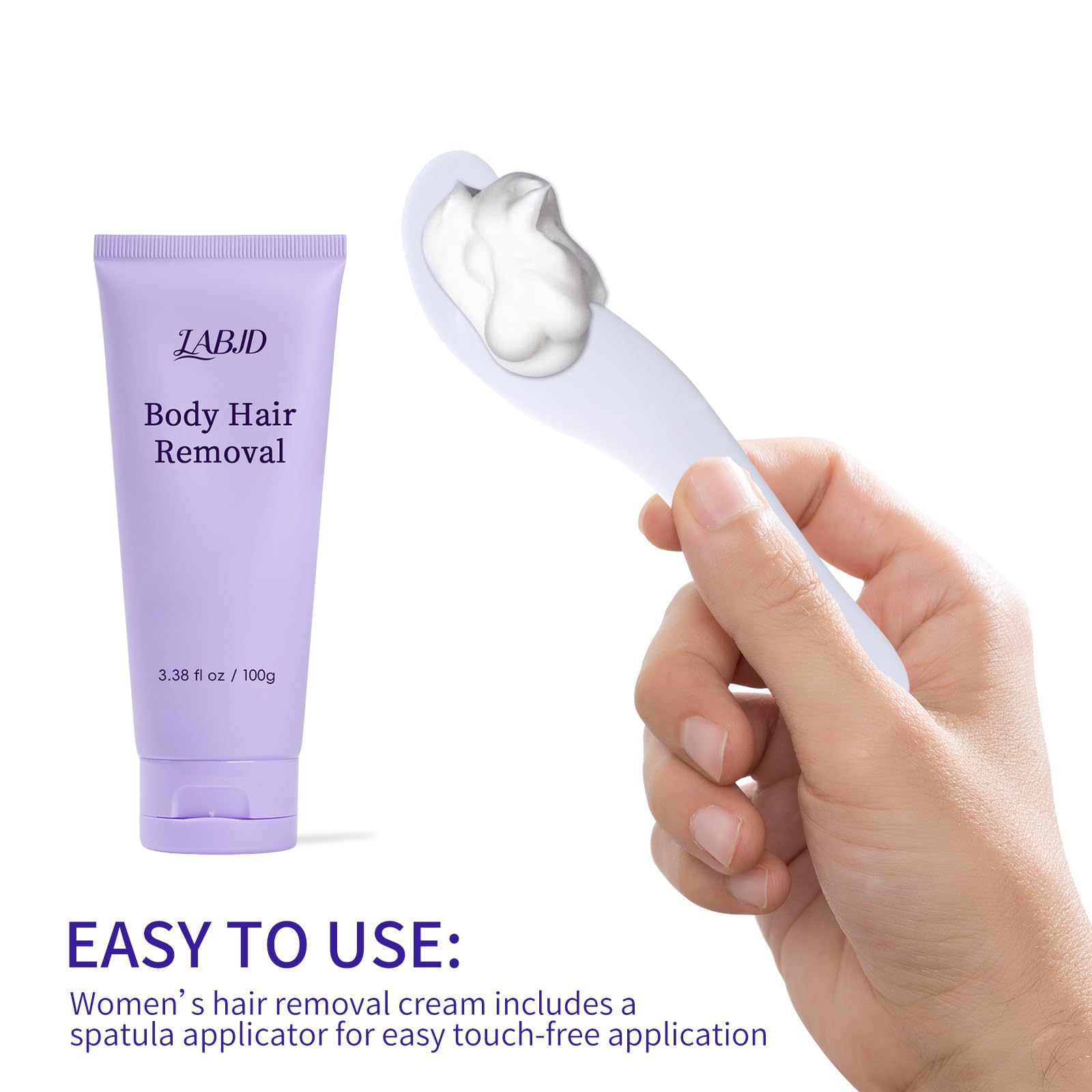 LABJD smooth skin after use demonstrates soft, comfortable results.