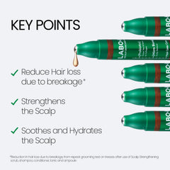 LABO-H roller-cap close-up for easy on-the-go scalp massage.