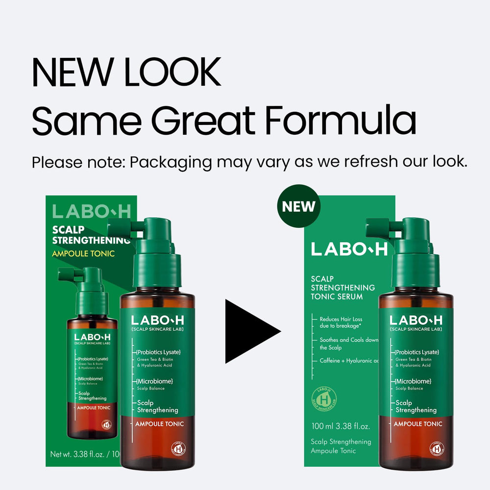LABO-H vegan formula, dermatologist-tested, suitable for sensitive scalps.