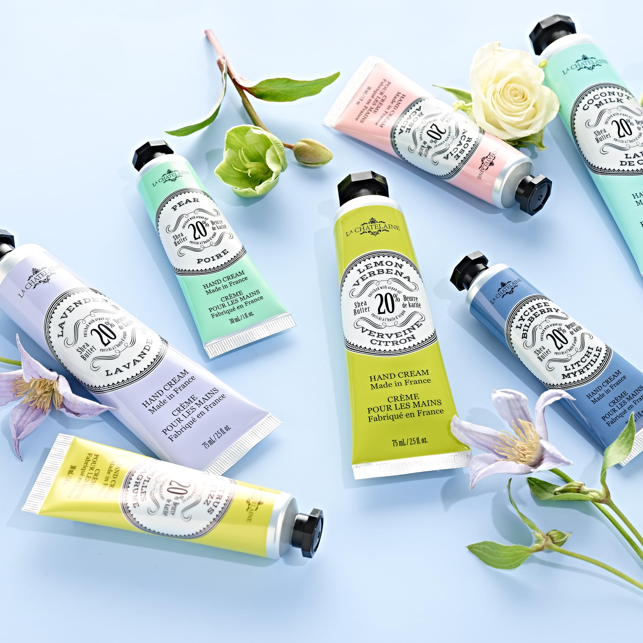 Gardenia scented La Chatelaine hand cream offering a floral note
