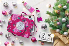 Organic ingredients blend of shea butter, argan oil, and vitamin E for nourishment