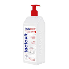 Lactovit Lactourea Leche Corporal - textura cremosa y absorción fácil.