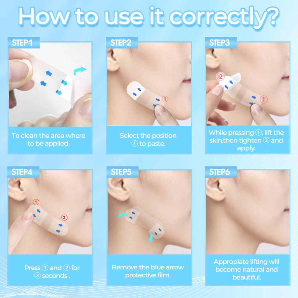 LadPemo Adhesivo facial invisible para cara: uso cómodo y discreto.