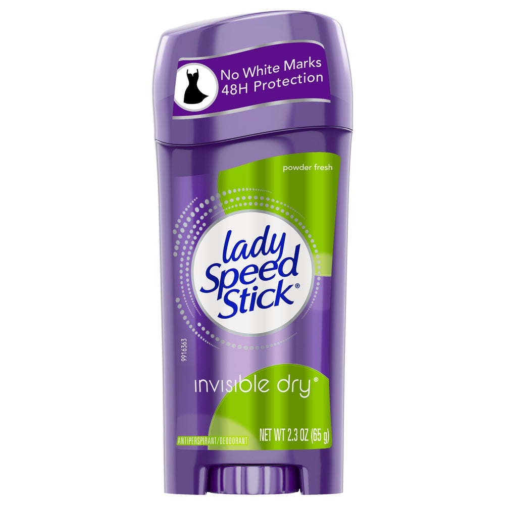 Ideal para vestir prendas oscuras sin residuos visibles con Lady Speed Stick