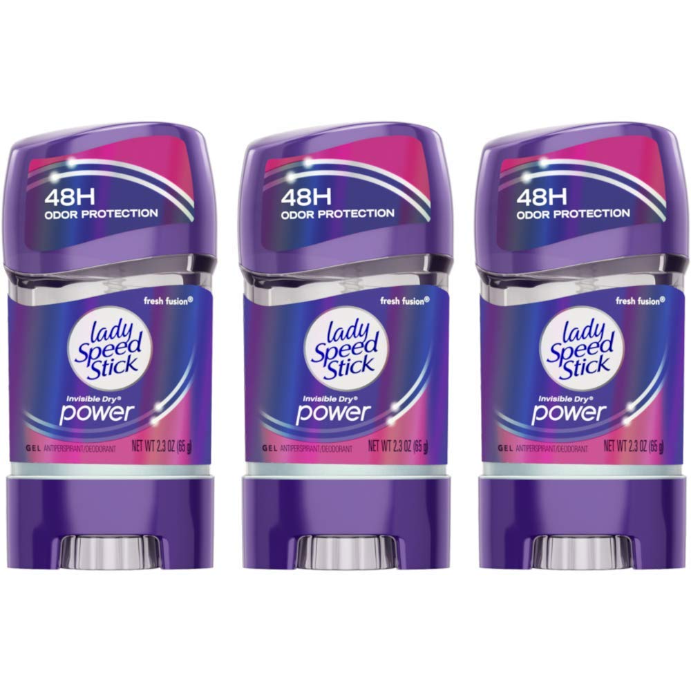 Lady Speed Stick Gel Fresco Fusion – botella sin residuo para uso diario