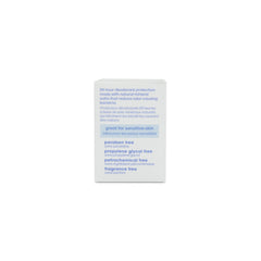 Lafe's desodorante natural, control de olor sin aluminio, ideal para piel sensible.