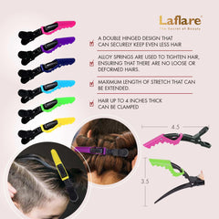 Laflare versatile rack shown mounted on a table for flexible setup.