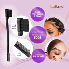 Laflare braiding rack wall mount with hook for space-saving organization.