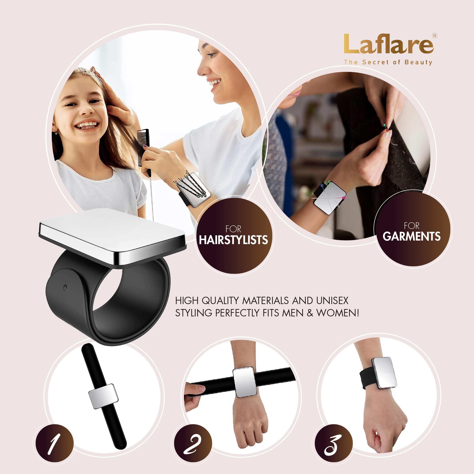 Laflare 60-peg rack stores threads and spools neatly during braiding.