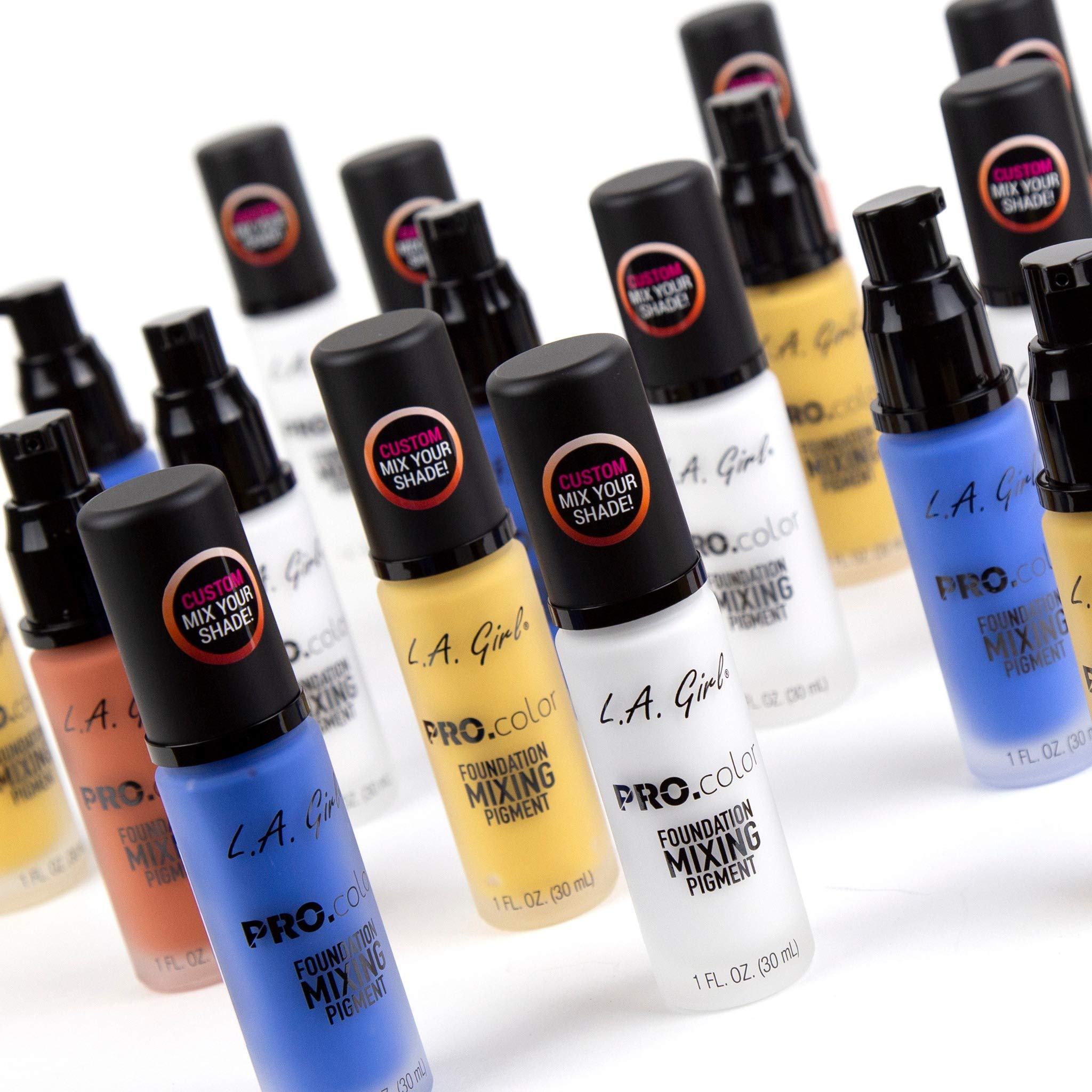 Muestras de tonos para elegir la base ideal con PRO.color