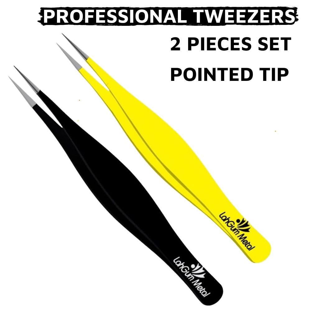 LahGum Metal precision tips calibrated for consistent plucking.
