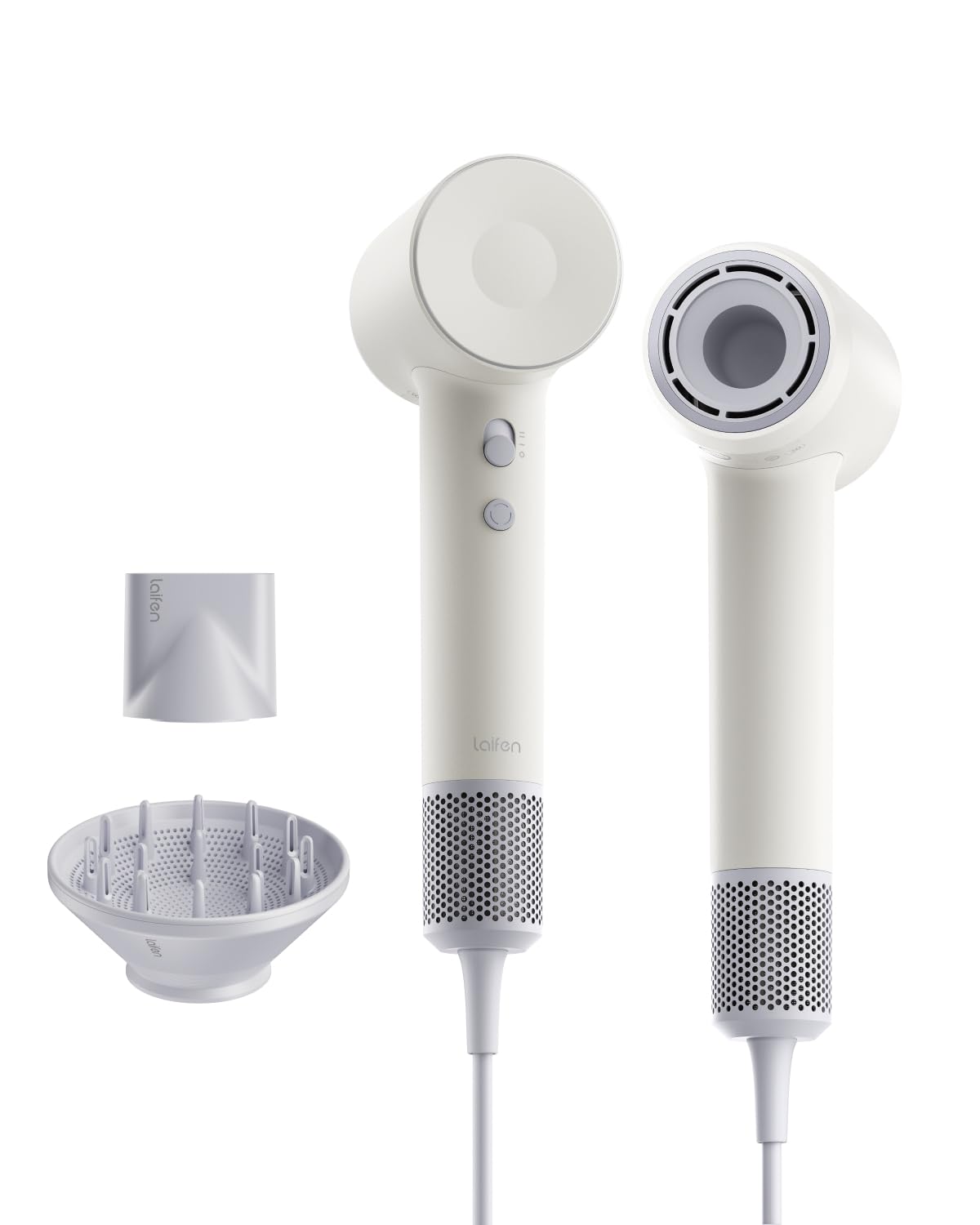 Laifen Hair Dryer SE 2 front view showcases compact design for fast home styling