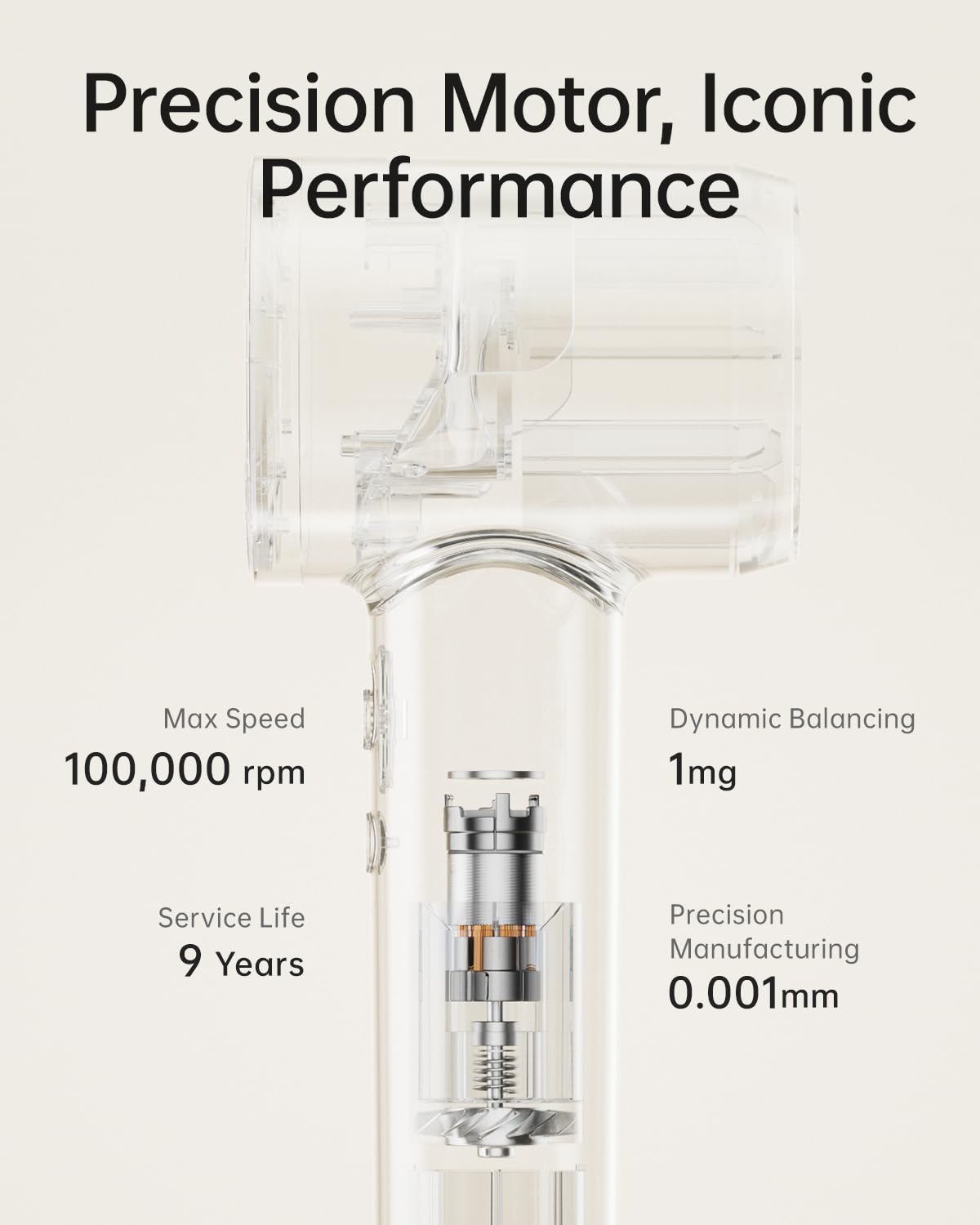 Laifen SE Lite diffuser nozzle for defined curls and airflow.