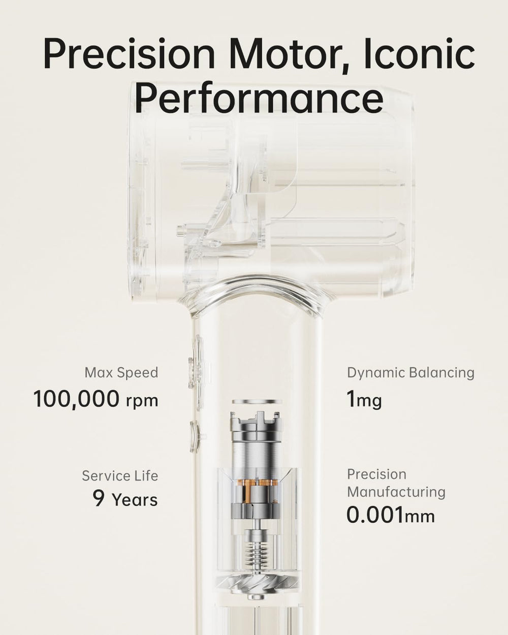 Laifen SE Lite diffuser nozzle for defined curls and airflow.