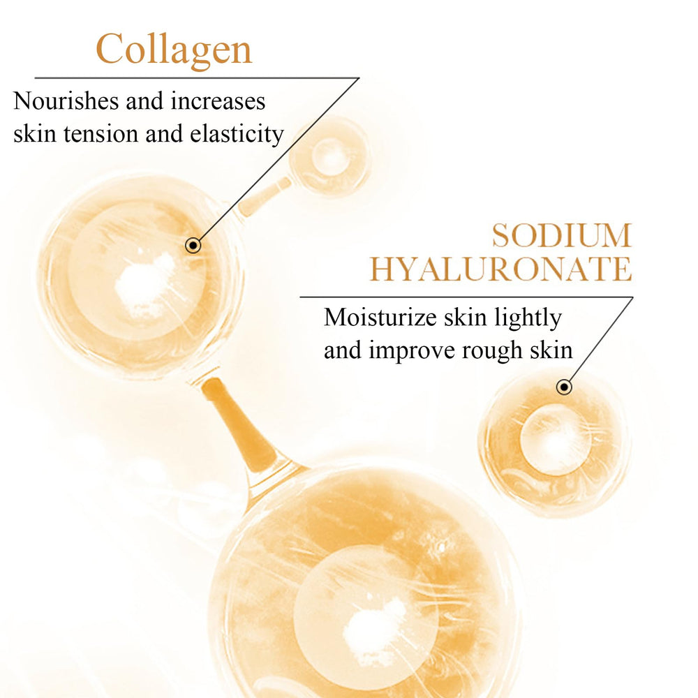 LAIKME collagen serum bottle delivers quick hydration for radiant skin