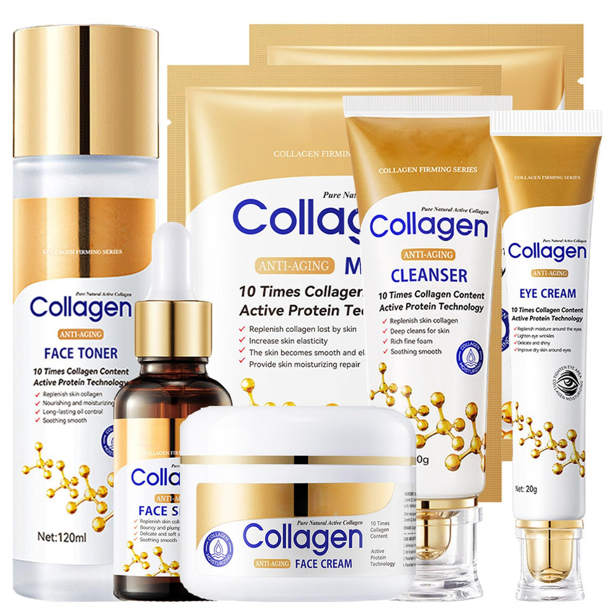 LAIKME collagen toner bottle for lightweight hydration and refreshed look
