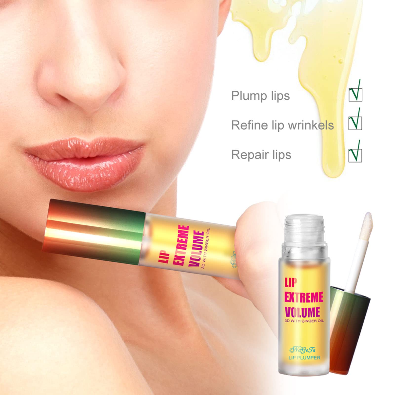 LAIKME Lip Plumper Extreme es fácil de usar para retoques rápidos.