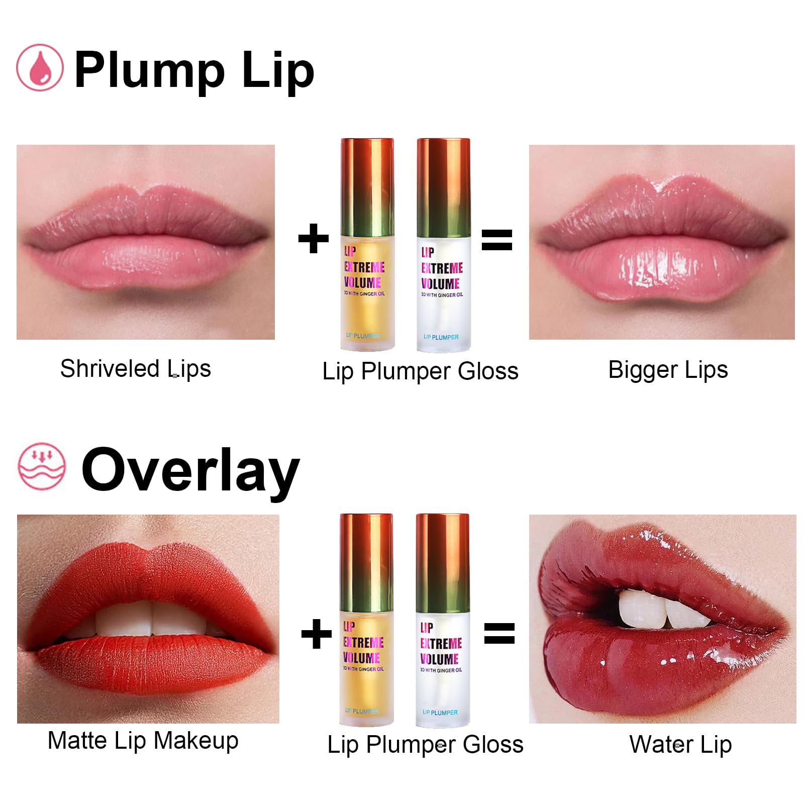 LAIKME Gift box of Lip Plumper Set for gifting