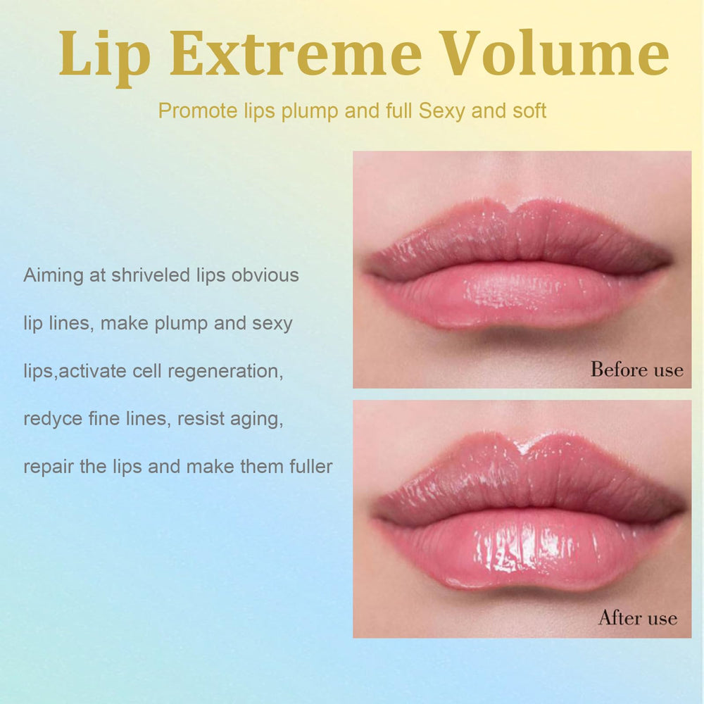 LAIKME Lip Plumper Set clear mint gloss for overnight hydration