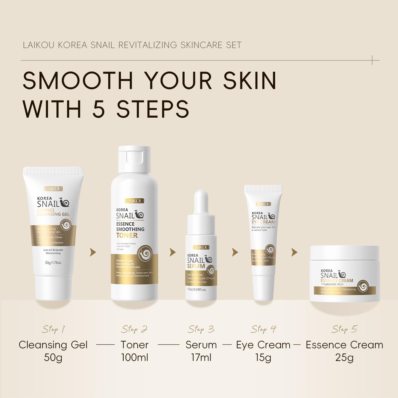 LAIKOU tónico facial equilibra el pH y prepara la piel