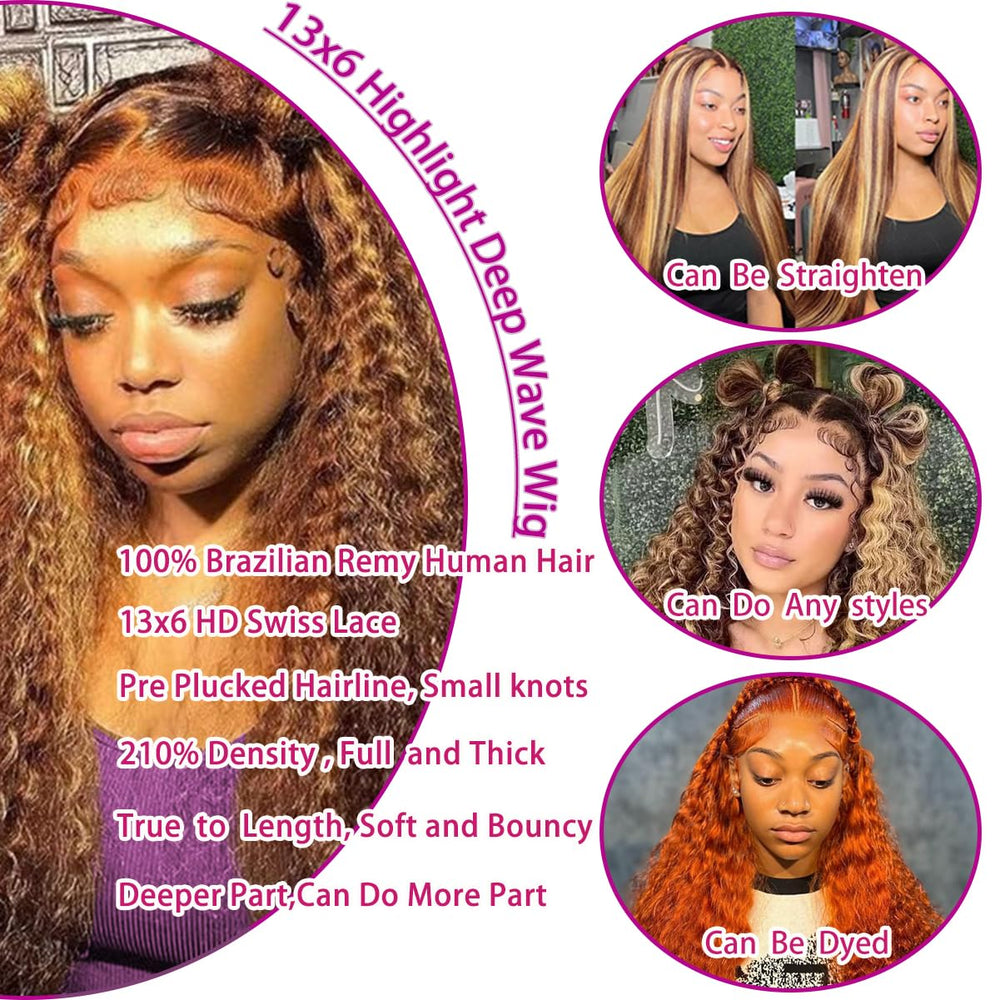 LAINSS 210% density offers full, voluminous curls with natural movement.