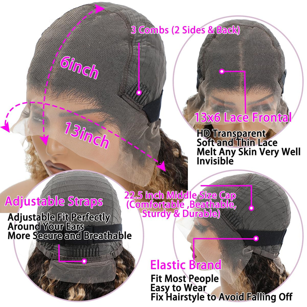 LAINSS pre-plucked natural hairline simplifies styling and reduces prep time.