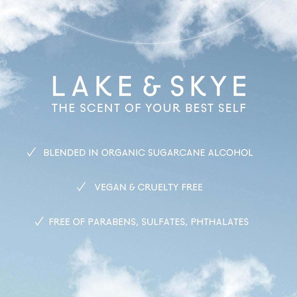 Lake & Skye 11 11 packaging features compact, ready-to-pack fragrance sample.