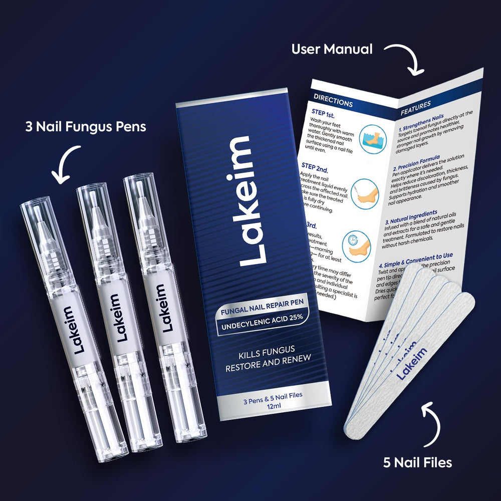  Lakeim uñas frágiles, reparación suave con uso diario